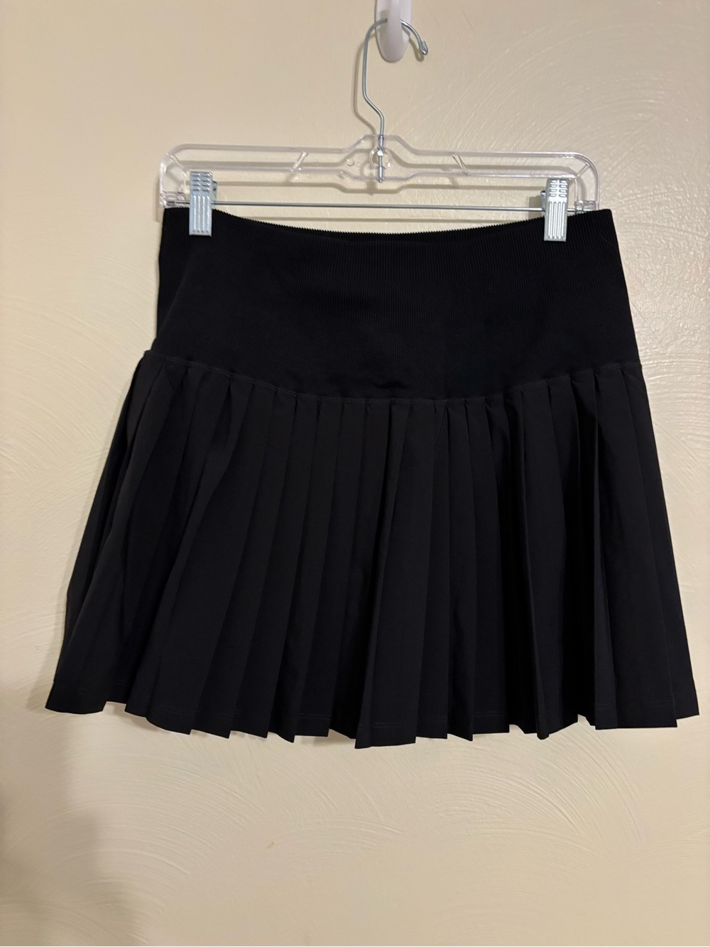 JoyLab Black Pleated Athletic Tennis Golf Skort Skirt L